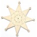 заготовка різдвяна зірка