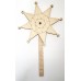 заготовка різдвяна зірка з палицею